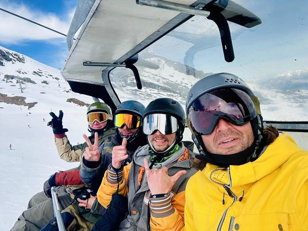 kurs snowboardu Alpy